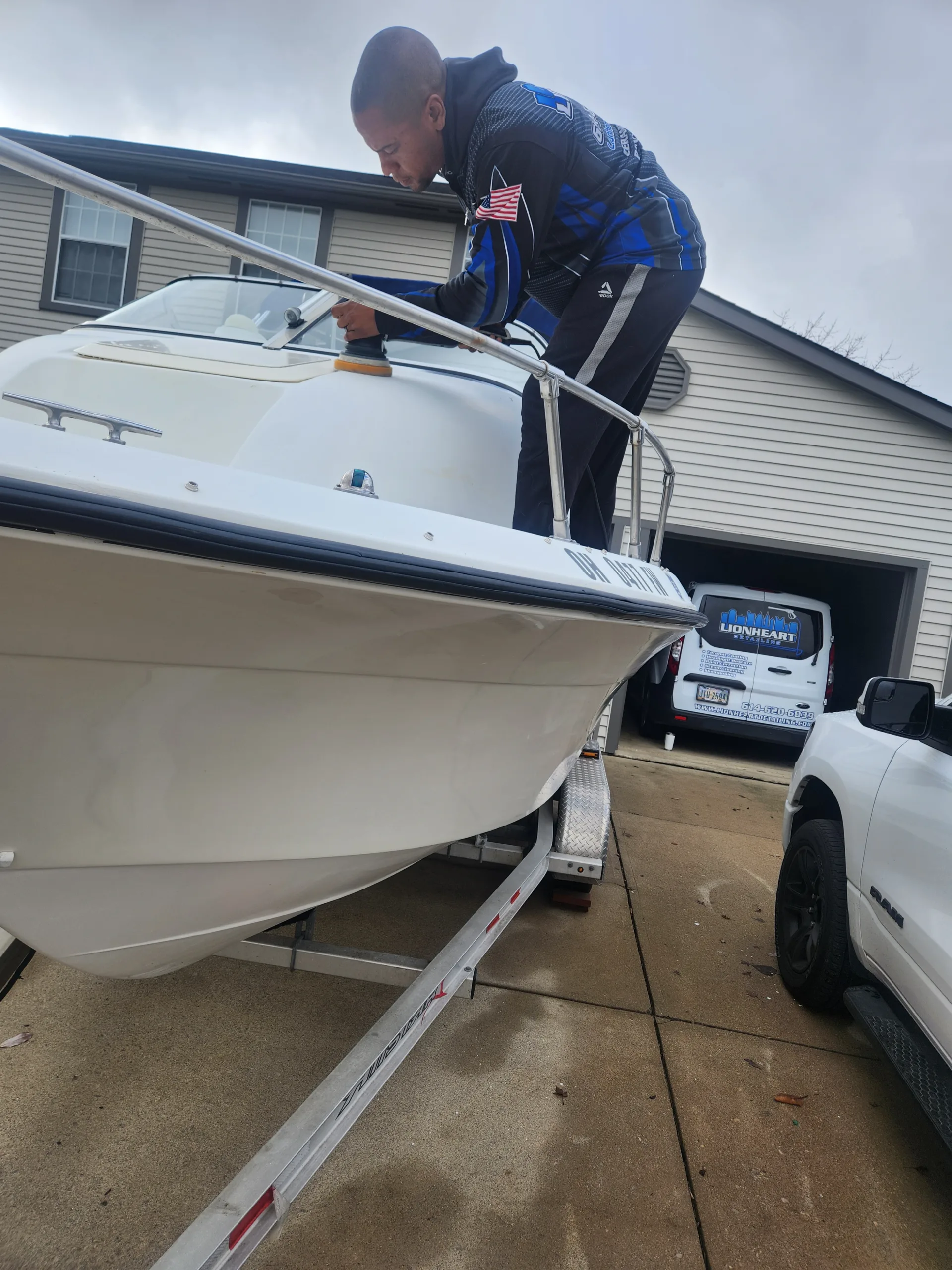 Boat Detailing in Columbus Ohio