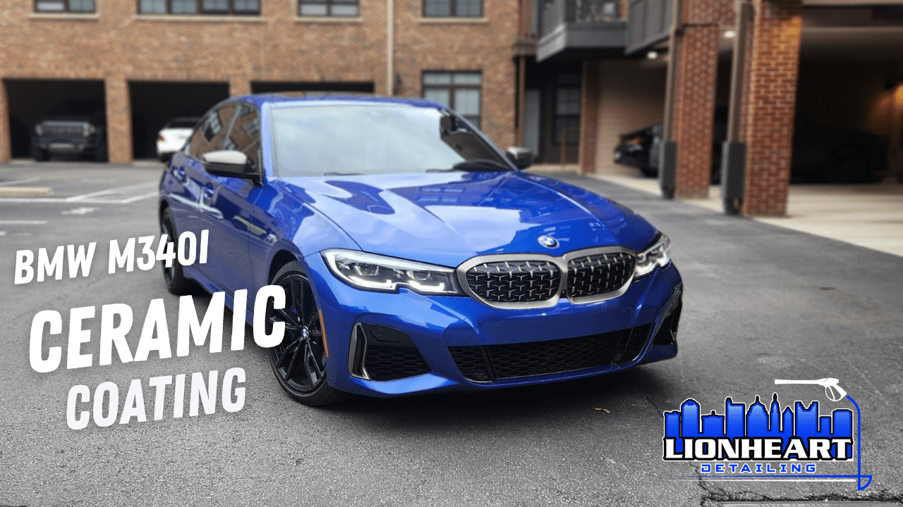 bmw 340i ceramic coating columbus OH - Lionheart Detailing