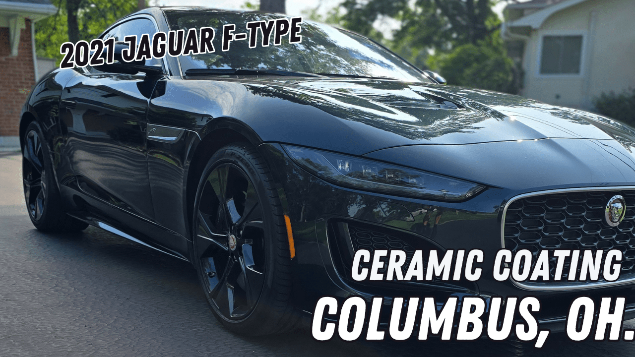 2021 jaguar f type ceramic coating columbus ohio