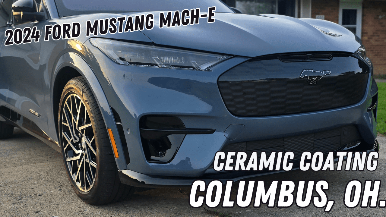 2024 ford mustang mach e ceramic coating columbus ohio