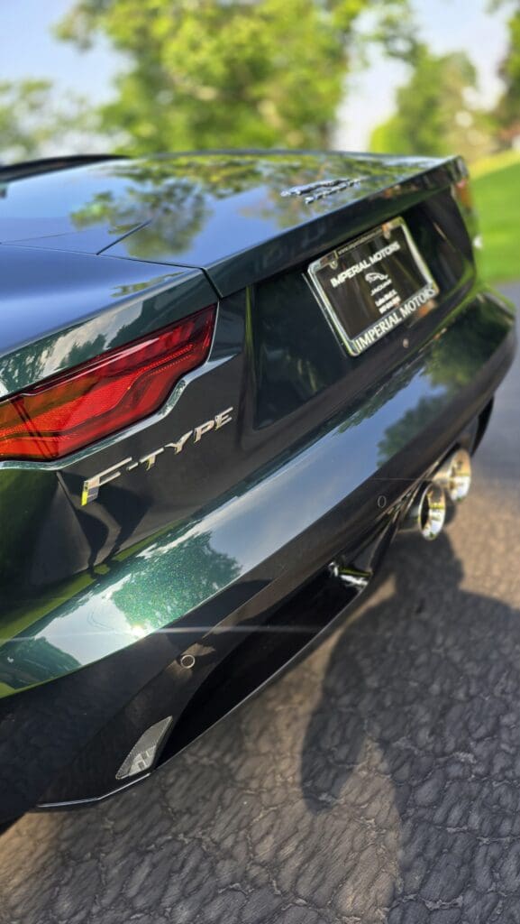 2021 jaguar f type ceramic coating columbus ohio