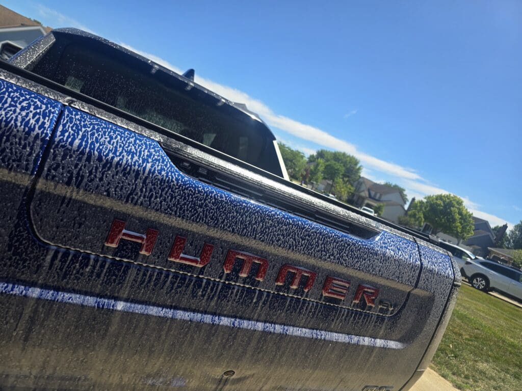 2024 hummer ev pickup ceramic coating columbus ohio