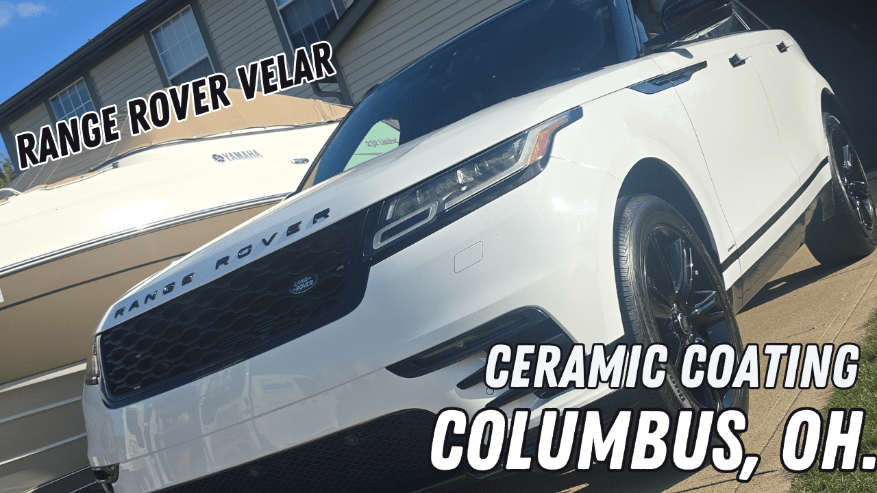 range rover velar ceramic coating columbus ohio