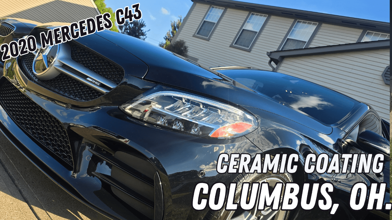 2020 mercedes benz c43 ceramic coating columbus ohio