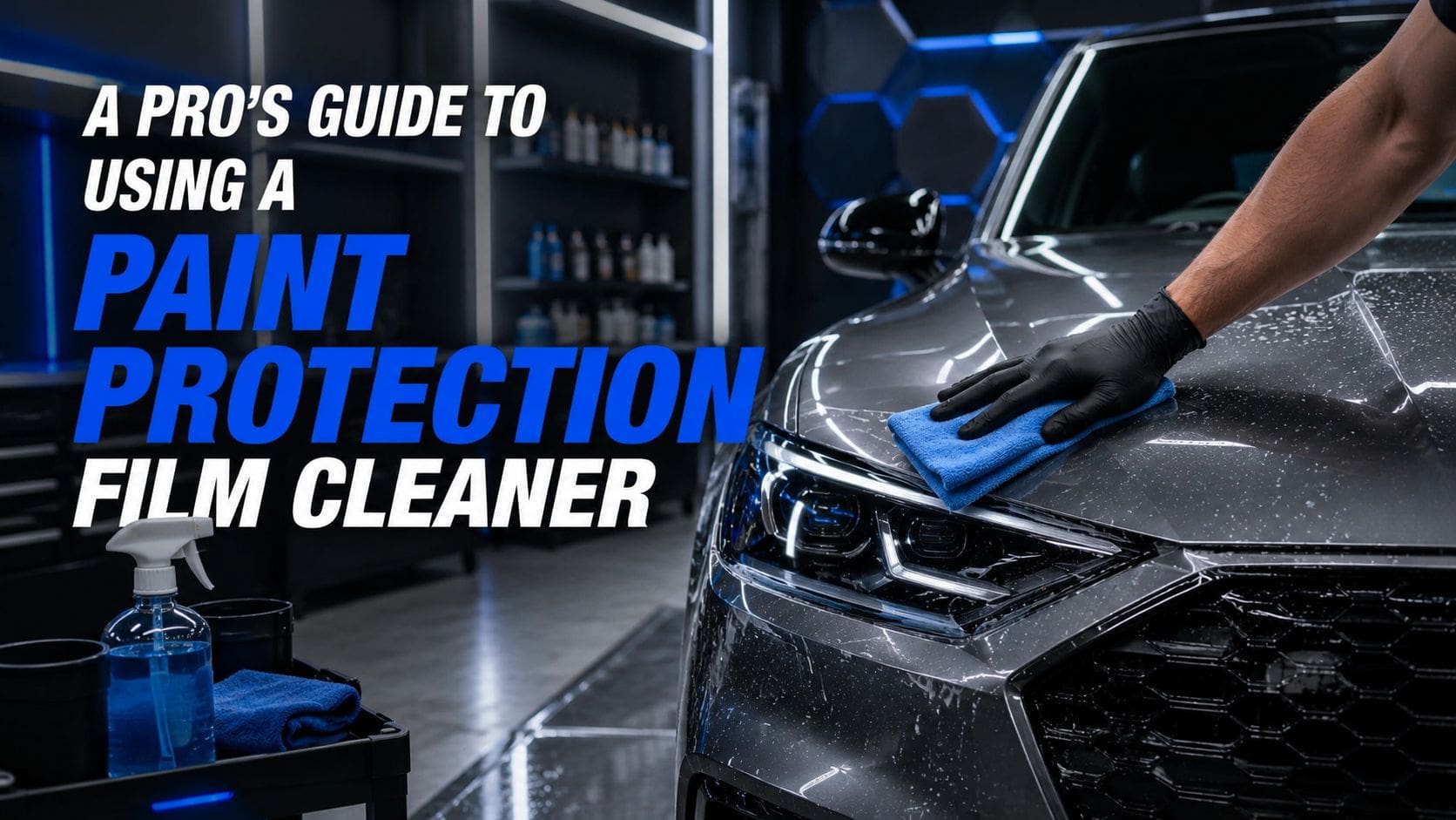 paint protection film cleaner car detailing