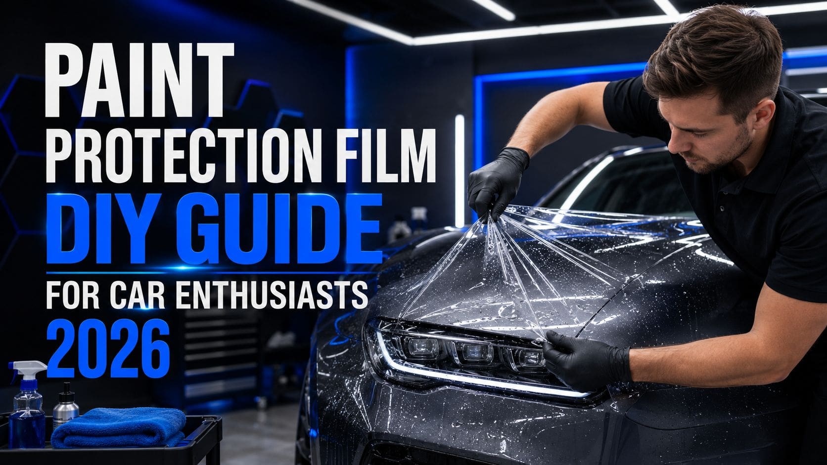 paint protection film diy car wrapping