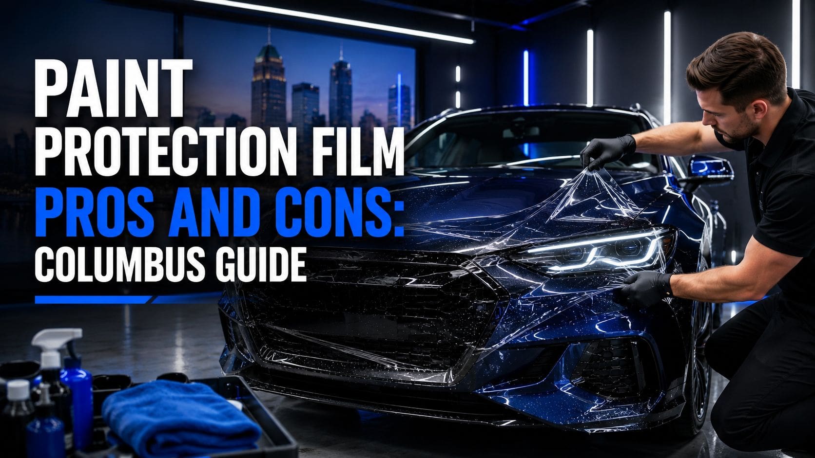 paint protection film pros and cons car detailing