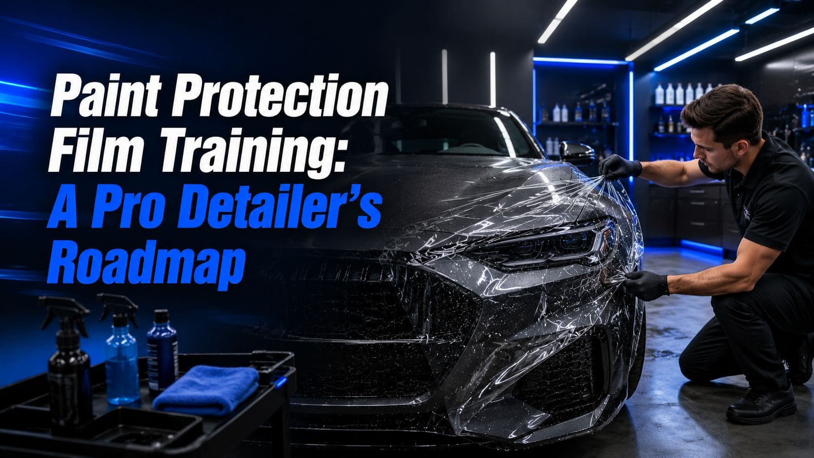 paint protection film training automotive detailing