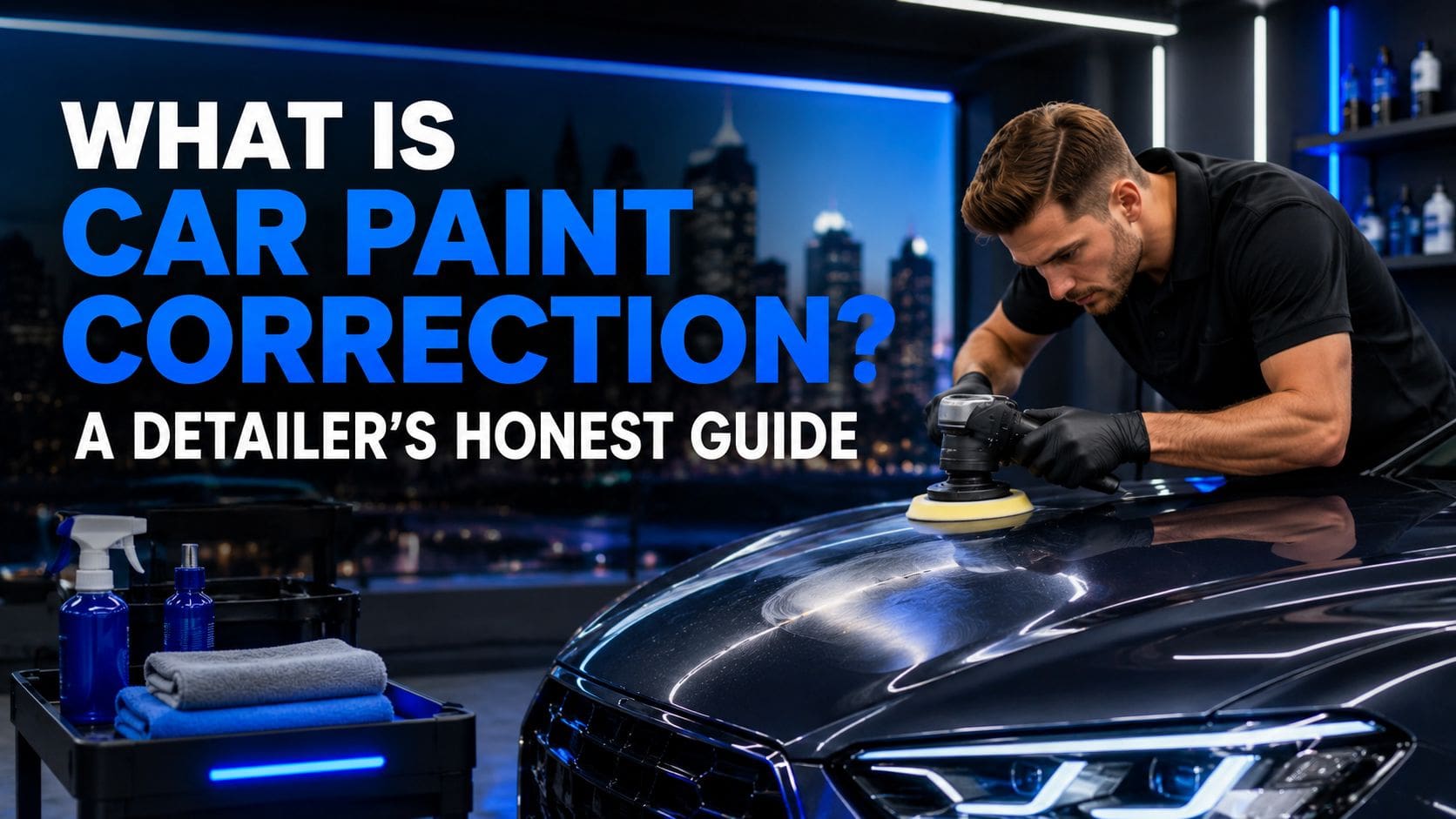 what is car paint correction car detailing