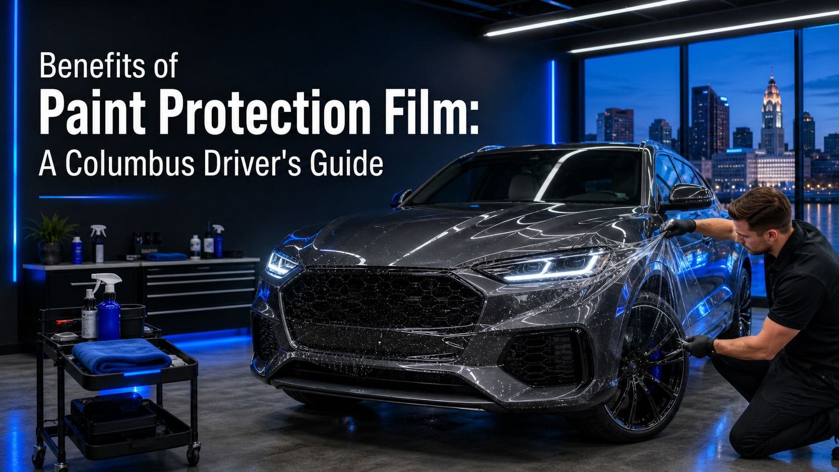 benefits of paint protection film car detailing