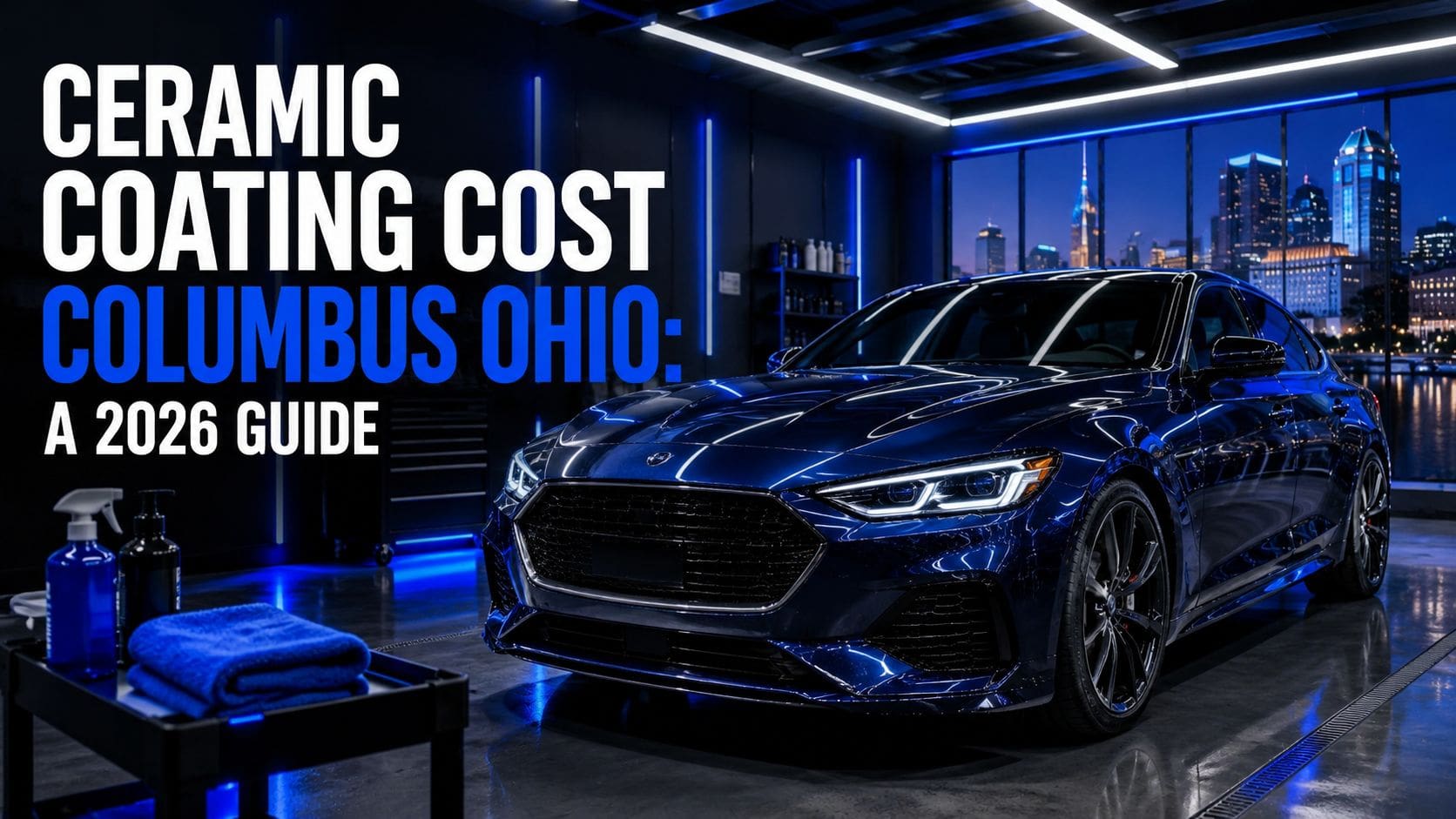 ceramic coating cost columbus ohio luxury car