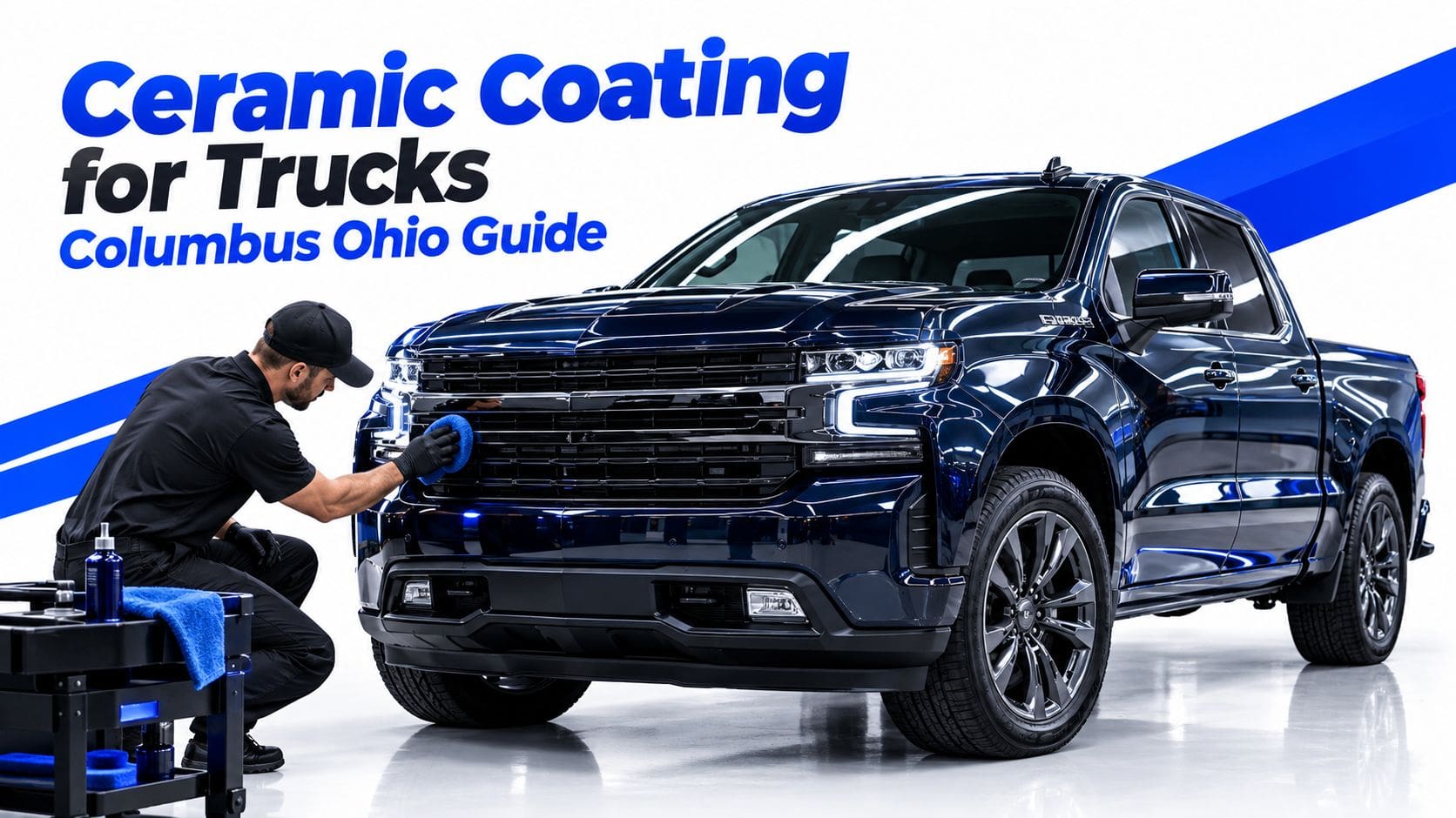 ceramic coating for trucks columbus ohio detailing truck